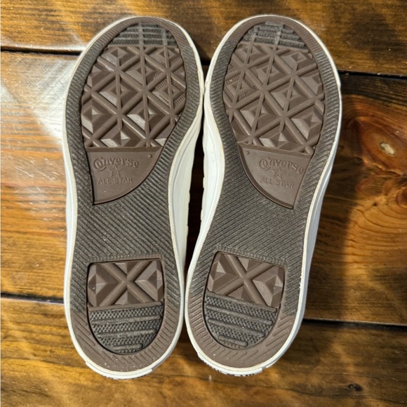 High top Allstar converse Off White Monochrome Size 9.  Unisex - Picture 10 of 13